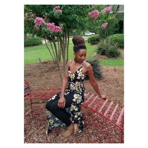 H&M Divided Floral Maxi